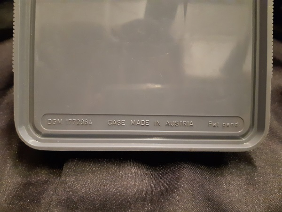 GDM 19 GRUNDIG MADE İN W. GERMANY KAYIT MİKROFON KUTUSUNDA