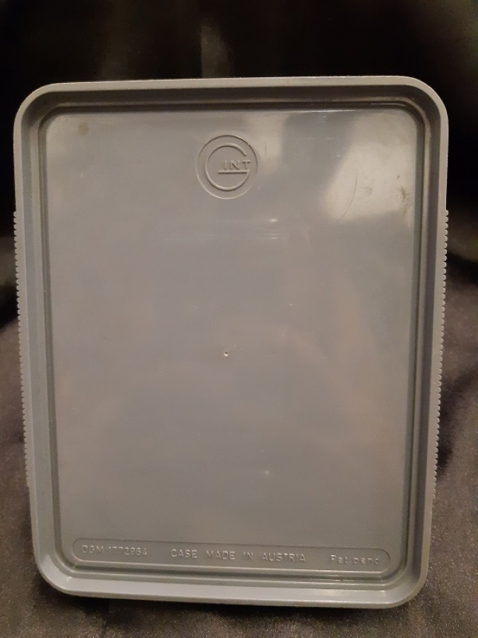 GDM 19 GRUNDIG MADE İN W. GERMANY KAYIT MİKROFON KUTUSUNDA