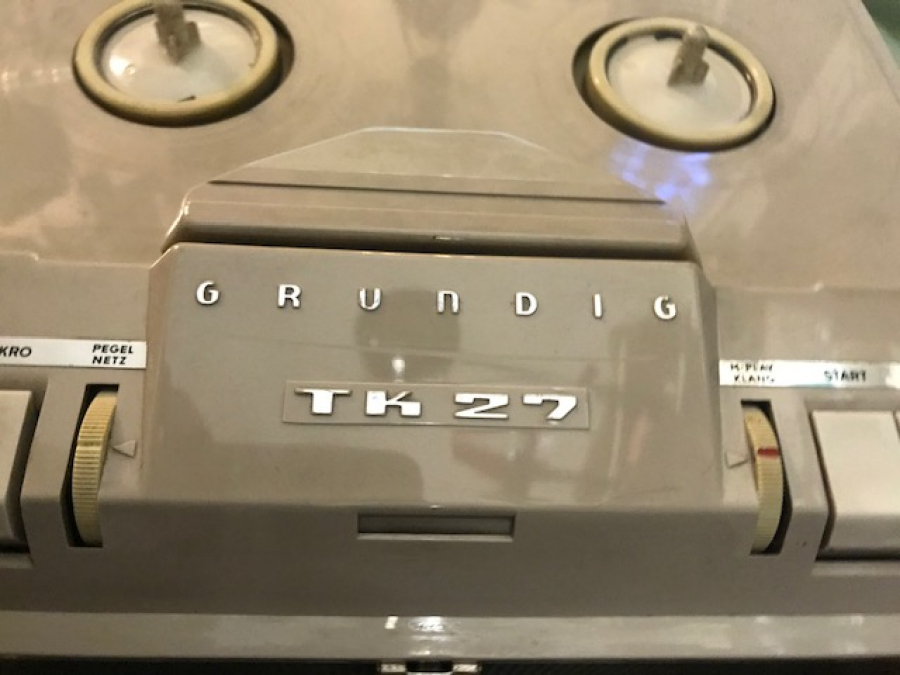 GRUNDIG TK 27 MAKARALI 6 LAMBALI TEYP CALAR ALMAN MALI 220 VOLT