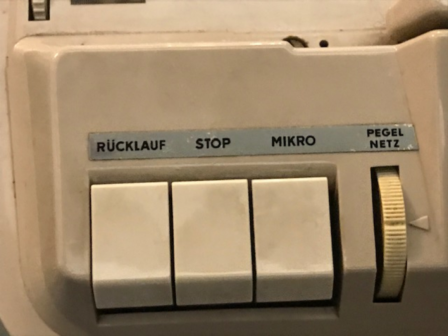 GRUNDIG TK 27 MAKARALI 6 LAMBALI TEYP CALAR ALMAN MALI 220 VOLT