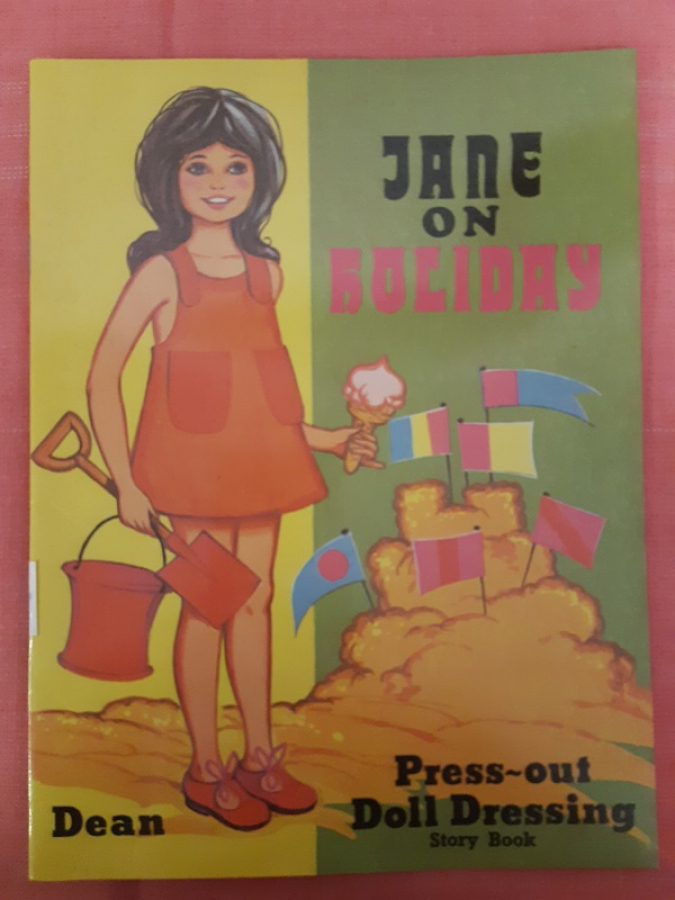 COCUK OYUNCAK GİYDİRME KİTABI JANE ON BUCIDAY PRESS OUT DOLL DRESSİNG STORY BOOK DEAN 