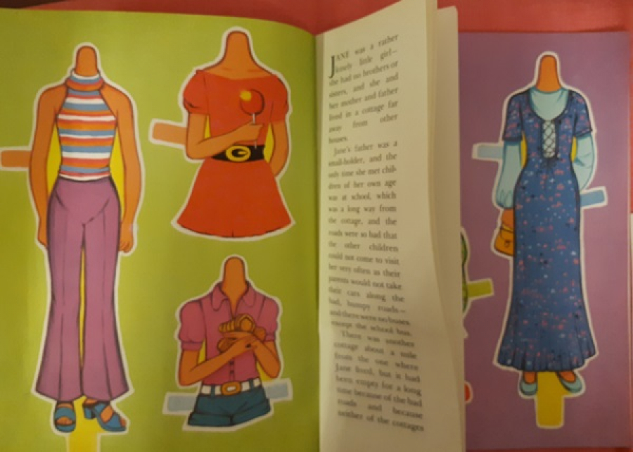 COCUK OYUNCAK GİYDİRME KİTABI JANE ON BUCIDAY PRESS OUT DOLL DRESSİNG STORY BOOK DEAN 