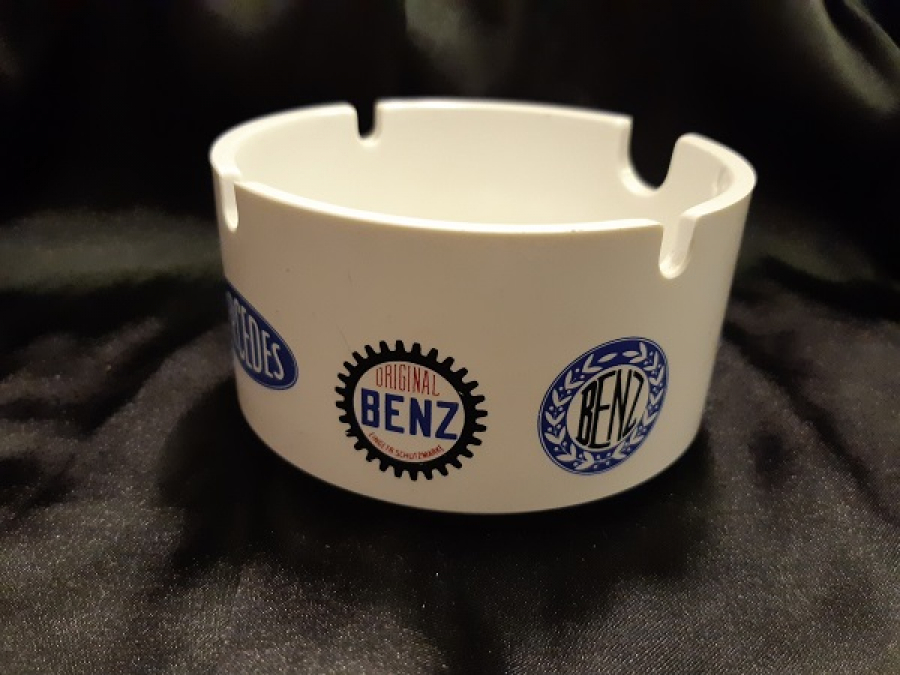 KÜL TABLASI MELAMİN MERCEDES OTO REKLAMLI KÜLLÜK 