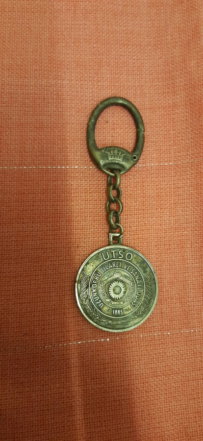 120 YIL UZUN KÖPRÜ TİCARET VE SANAYİ ODASI UTSO METAL 1885 ANAHTARLIK