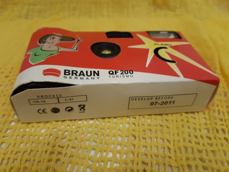 BRAUN GERMANY DEVELOP BEFORE 07 - 2011 FOTO KAMERA FOTOGRAF MAKİNESİ