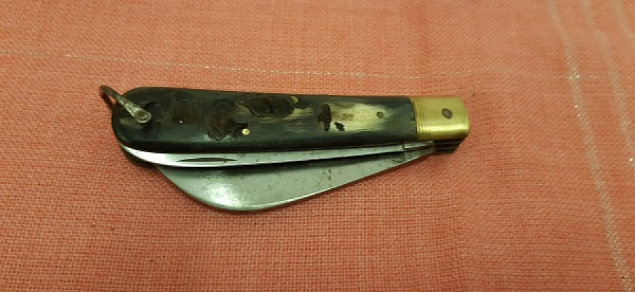 EL YAPIM SAP KISMI BOYNUZ BAHCE AŞI CEP ÇAKI