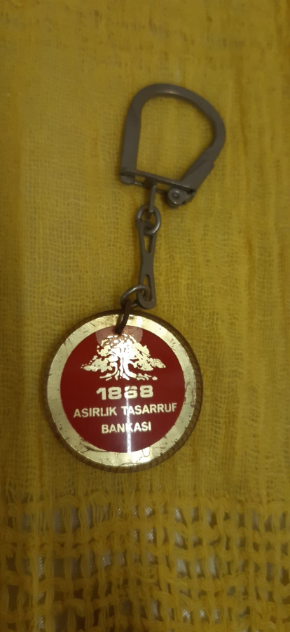 EMNİYET SANDIĞI 1868 ASIRLIK TASARRUF BANKASI ANAHTARLIK
