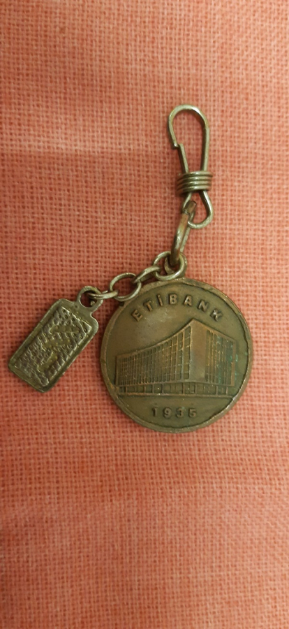 ETİ BANK 1936 BRONZ ANAHTARLIK 