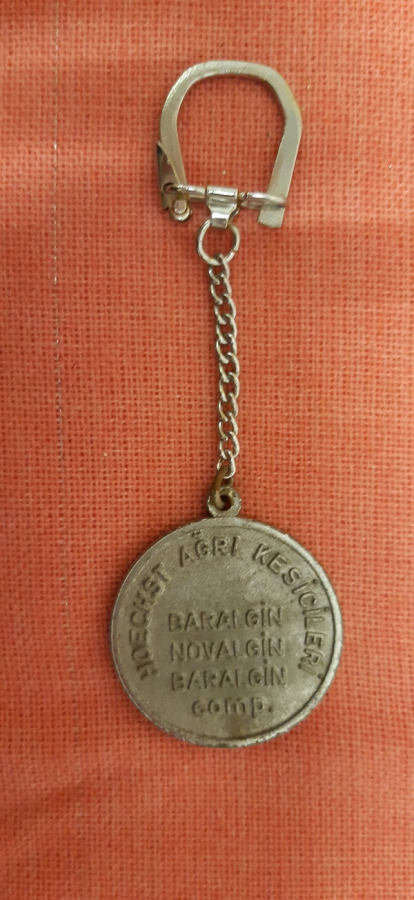 HOECHST AĞRI KESİCİLERİ BARALGİN NOVALGİN BARALGİN COMP. ANAHTARLIK 