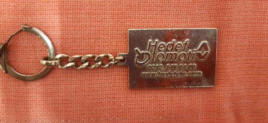 RENAULT HEDEF OTOMATİV 0212 546 94 00 METAL ANAHTARLIK