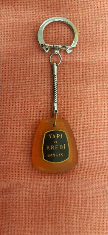 YAPI VE KREDİ BANKASI ŞEFFAF POLİ KARBON ANAHTARLIK