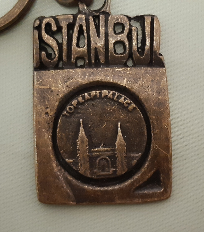 İSTANBUL TOPKAPI  METAL ANAHTARLIK