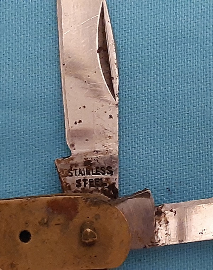 STAINLES SSTEEL 2 İŞLEMLİ PASLANMAZ  ÇAKI 