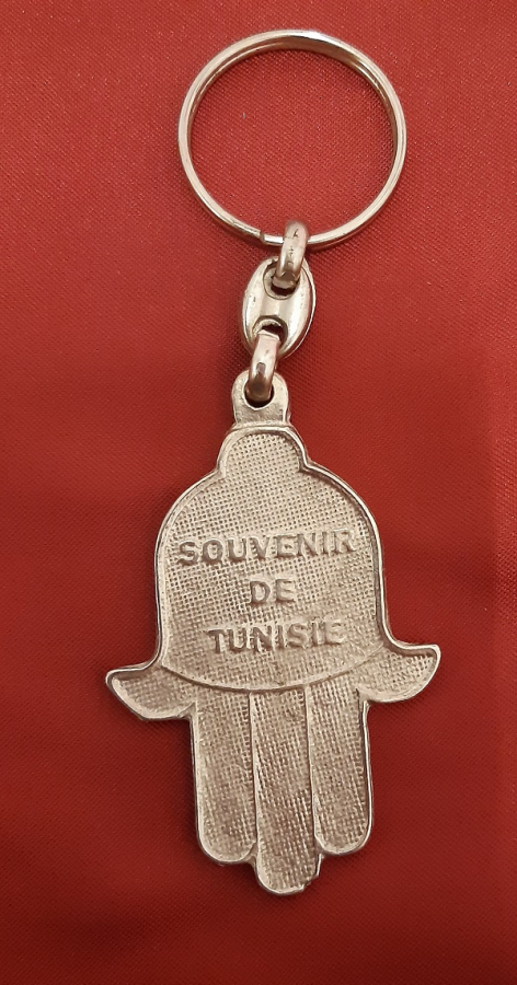 SOUVENIR DE TUNISIE RABİA NAZAR METAL ANAHTARLIK 