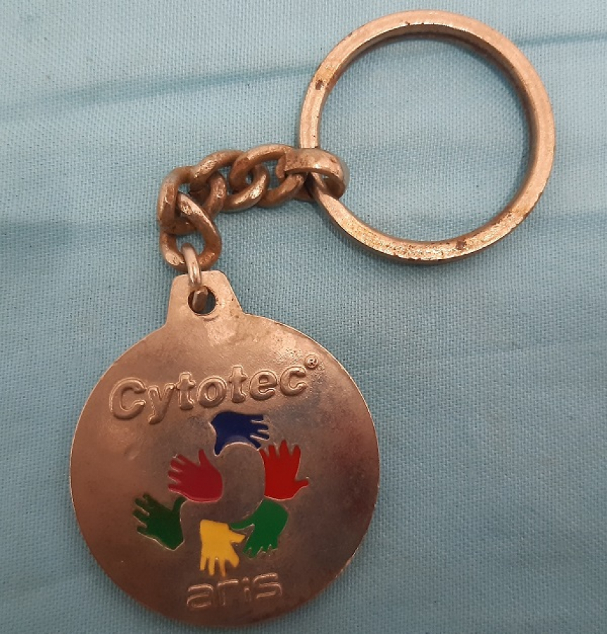 TIP MİNELİ CYTOTEC ARİS İLAC REKLAMLI ANAHTARLIK