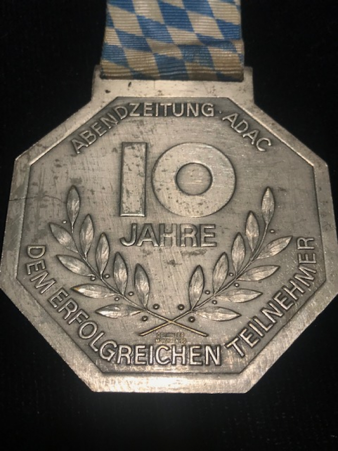 GÜMÜŞ KURDELALI 30 KM BAHAR FRÜHJAHRSMARSCH GÖL KOŞUSU 1973 ALMAN MADALYAMADALYA