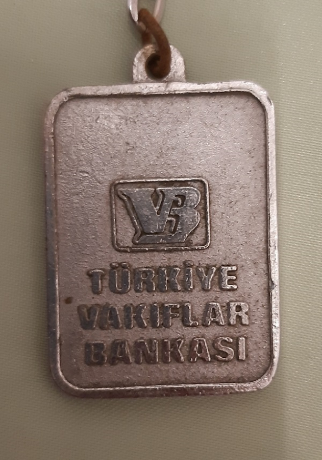 TÜRKİYE VAKIFLAR BANKASI METAL ANAHTARLIK
