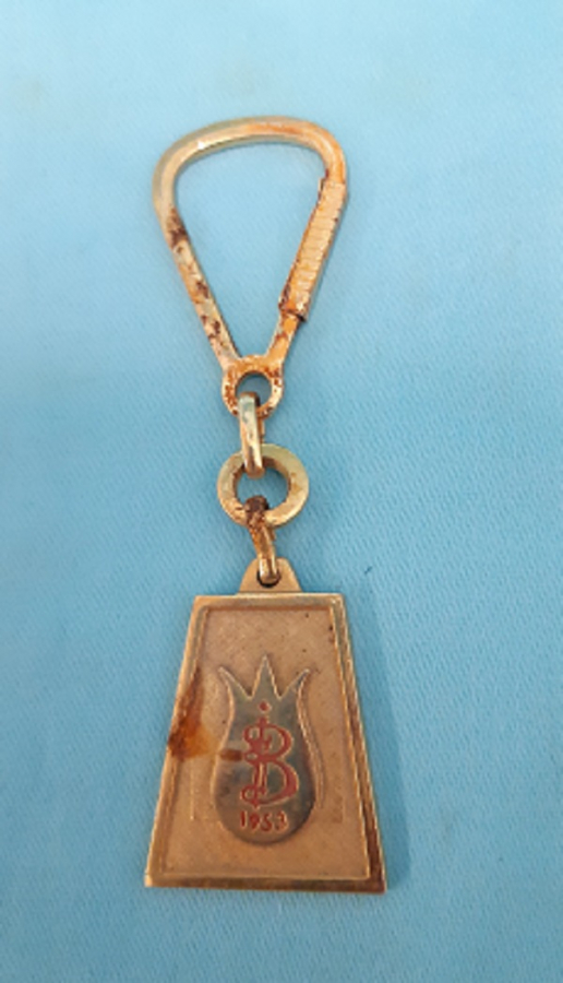 1953 İSTANBUL BANKASI METAL ANAHTARLIK 