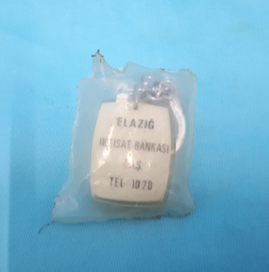 ELAZIĞ İKTİSAT BANKASI T.A.Ş. TEL: 10 20 ANAHTARLIK