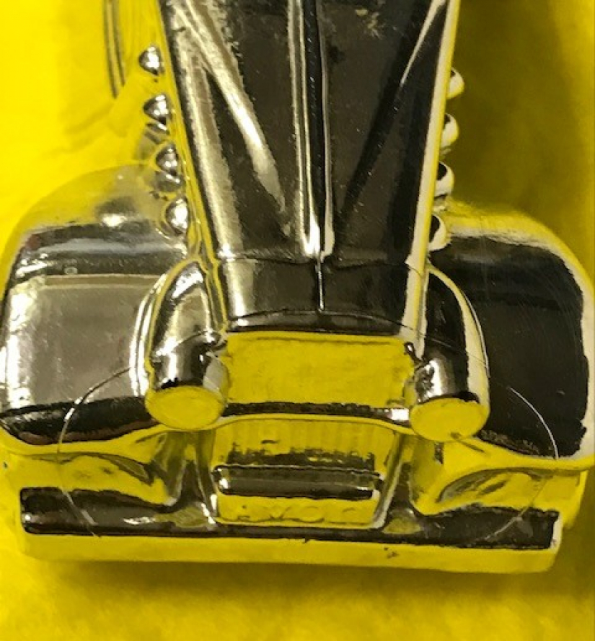 AVON CAM PARFUM GÜMÜŞ ARABA KAPAKLI ŞİŞE PARFUM 