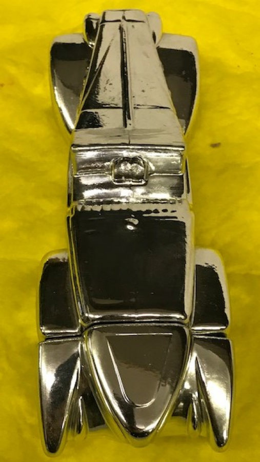 AVON CAM PARFUM GÜMÜŞ ARABA KAPAKLI ŞİŞE PARFUM 