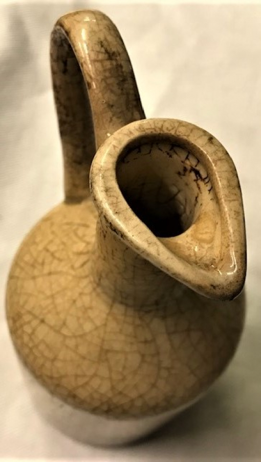 GIEN FRANCE EL YAPIM  KULPLU SERAMİK YAGLIK