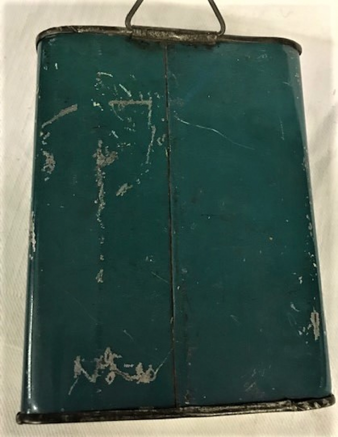 1950 OR AHAYİM İSTANBUL BALAT MUSEVİ HASTANESİ BAGIŞ TEBERRU KUMBARA TENEKE ANAHTARLI