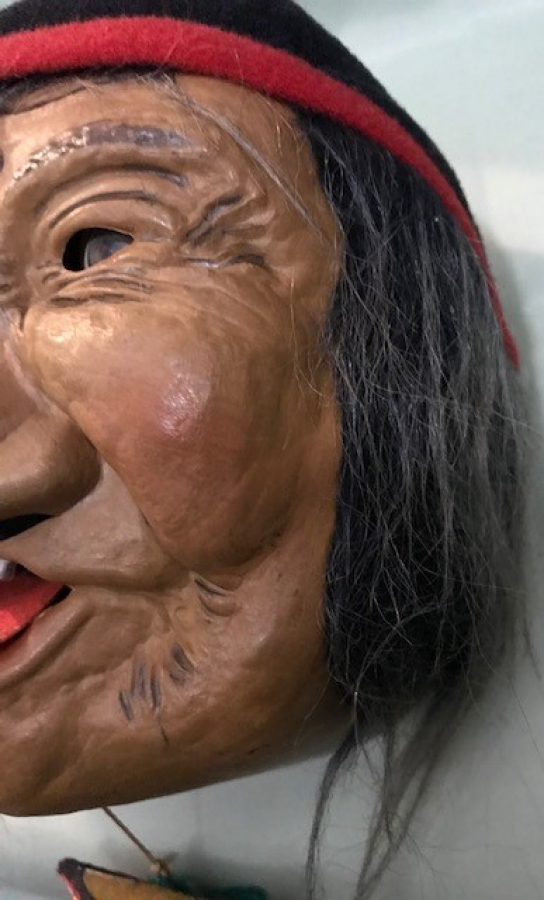 ORİGINAL PETER INZİNG AUSTRİA 1973 GÖZLER VE DİL HAREKETLİ KAHKAHA ATAN YAŞLI İNSAN