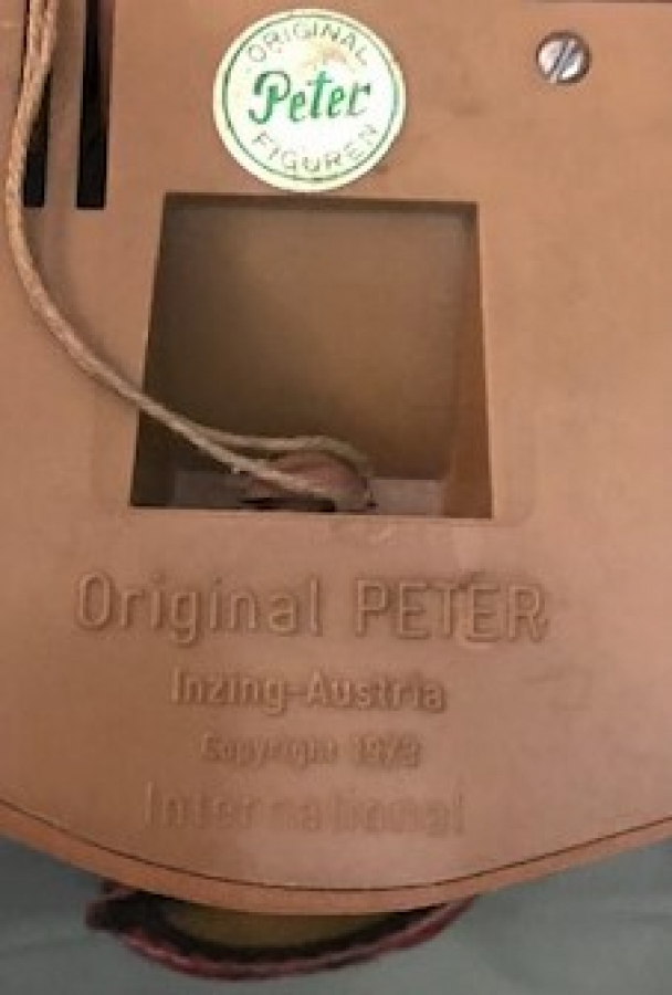 ORİGINAL PETER INZİNG AUSTRİA 1973 GÖZLER VE DİL HAREKETLİ KAHKAHA ATAN YAŞLI İNSAN