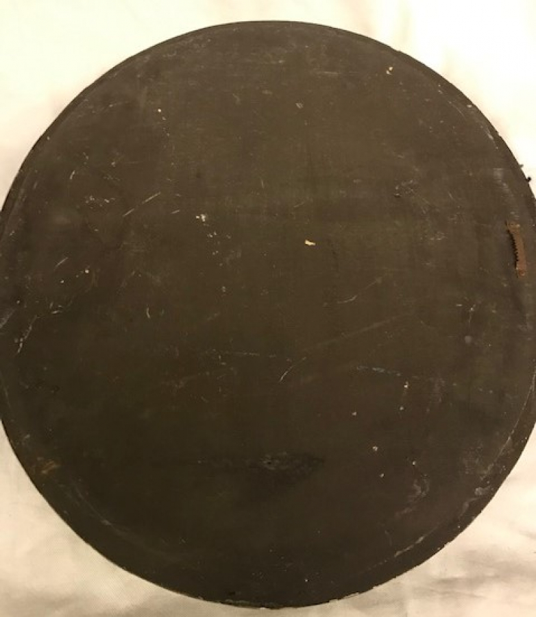 OVAL KOPLİKE  3 GÜL AHŞAP EL YAGLI BOYA 