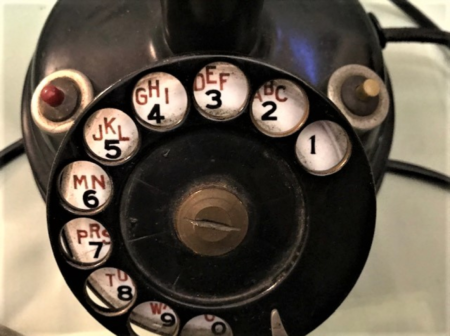 1920 ANTİGUE TELEPHONES THOMSON HOUSTON CEVİRMELİ ANTİKA TELEFON