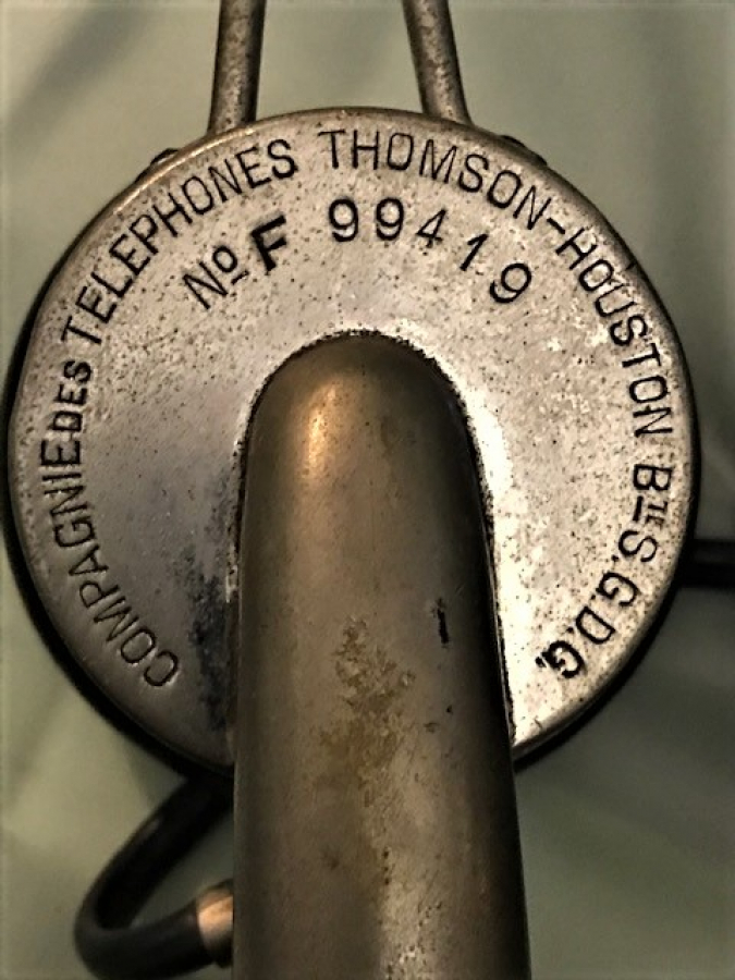 1920 ANTİGUE TELEPHONES THOMSON HOUSTON CEVİRMELİ ANTİKA TELEFON