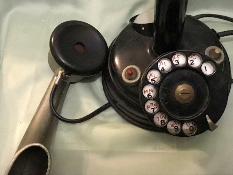 1920 ANTİGUE TELEPHONES THOMSON HOUSTON CEVİRMELİ ANTİKA TELEFON