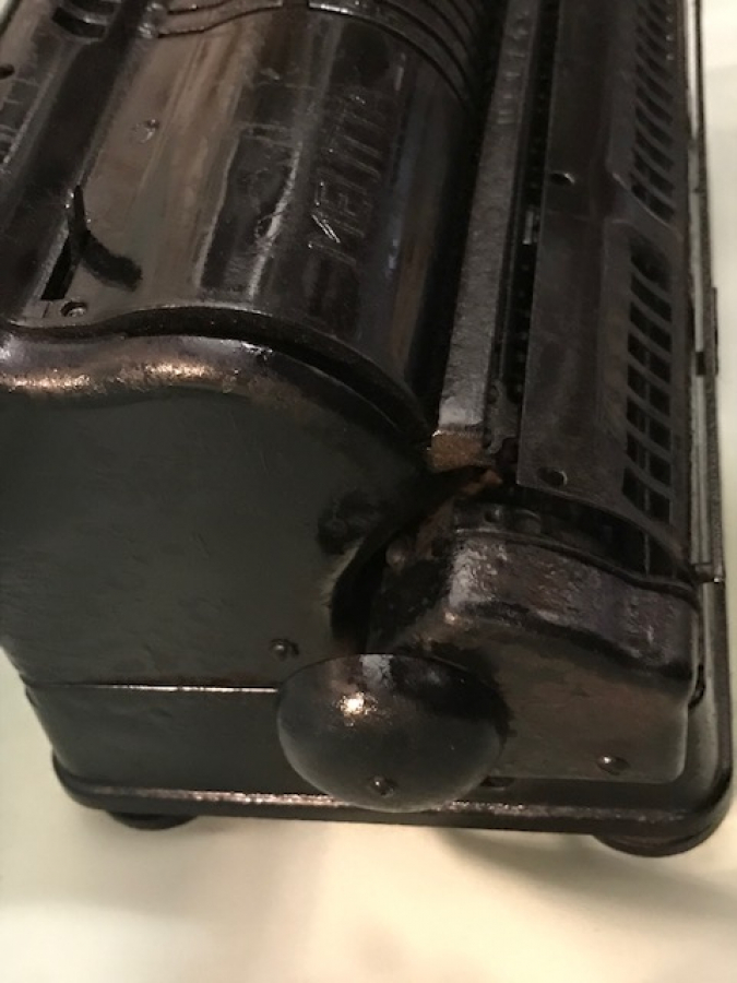 FACİT MELİTTA FORTUNA WERK  TUŞLU METAL MEKANİK  TUŞLU HESAP MAKİNASI CALIŞMIYOR