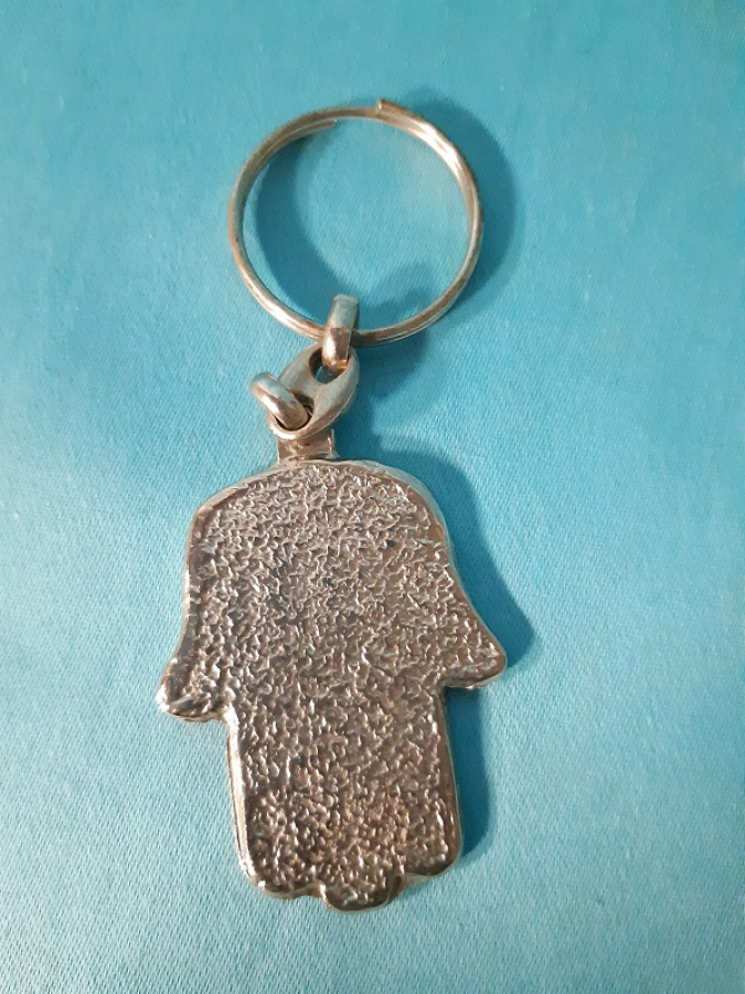 RABİA EL UGUR NAZAR METAL ANAHTARLIK 