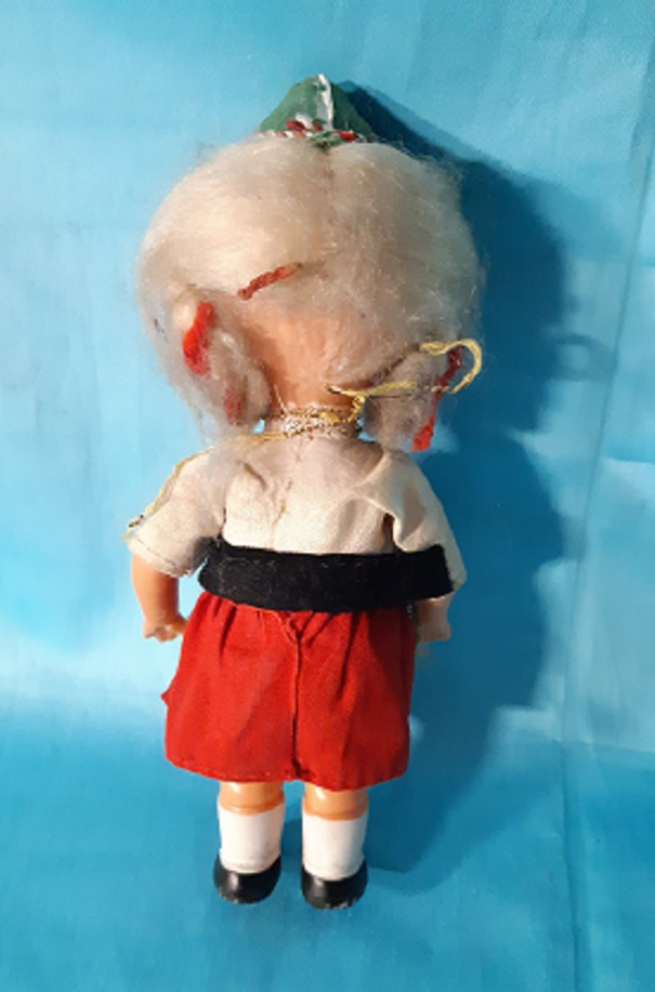 ELBİSELİ OYUNCAK KIZ BEBEK 20875 Garaj antik