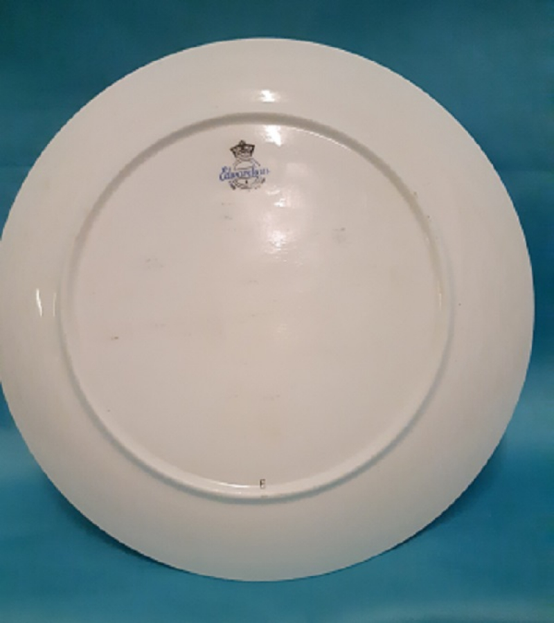 EDWARDİAN FINE PORSELEN DUVAR TABAK