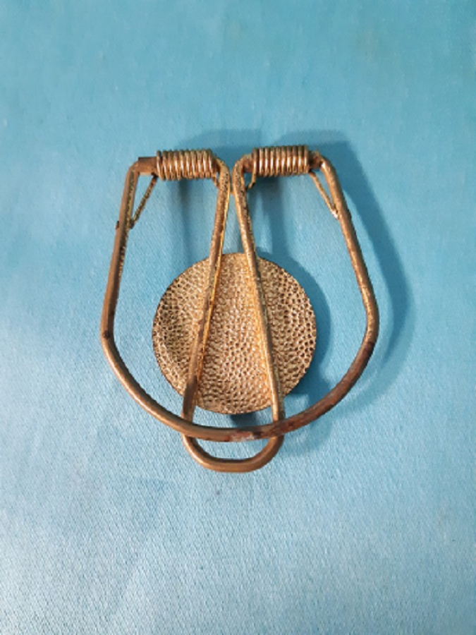 SHELL METAL ORTASI SEHLL ARMA SICAK MİNELİ YAYLI KAGIT PARA SIKISTIRICI TUTUCU VE ANAHTARLIK