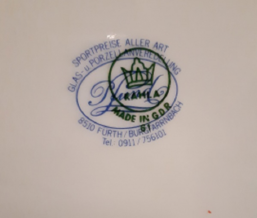 SİND WİR VON DER ARBEİT MÜDE İST NOCH KRAFT ZU EİNEM LİEDE PORSELEN TABAK 