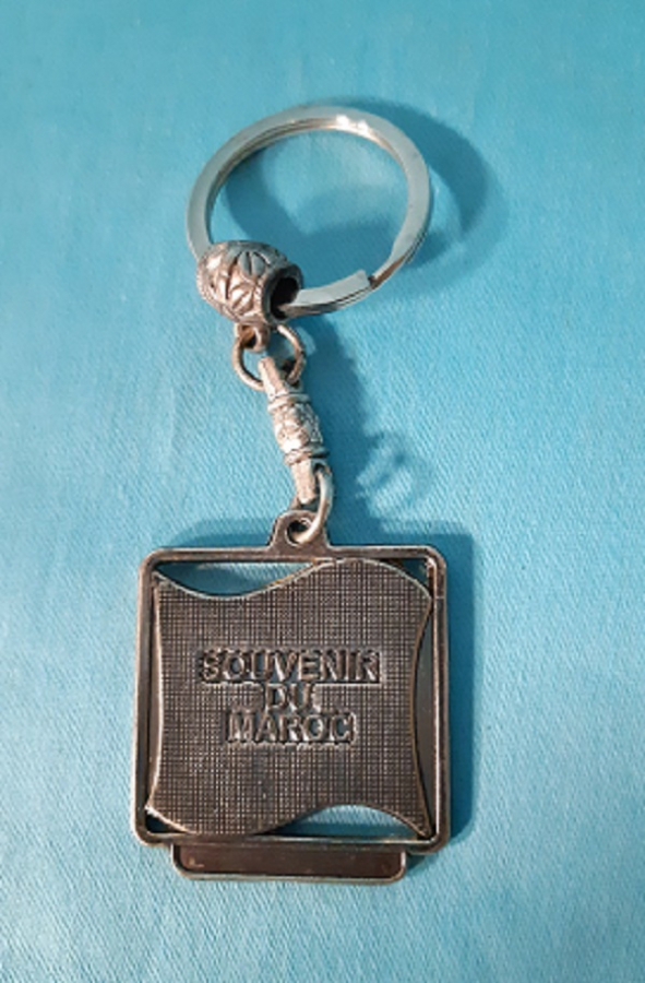 FAS SEMBOL SOUVENIR DU MAROC METAL ANAHTARLIK