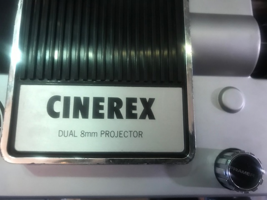 CİNEREX DUAL  8 MM PROJECTOR FİLM OYNATICI MAKİNE