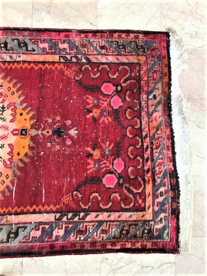 2x1 METRE YOLLUK HALI 20907 Garaj antik