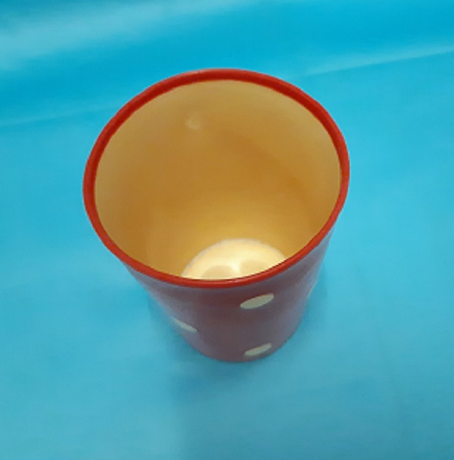 D B P PLASTİK BARDAK KIRMIZI VE KAHVERENGİ RENKLERDE