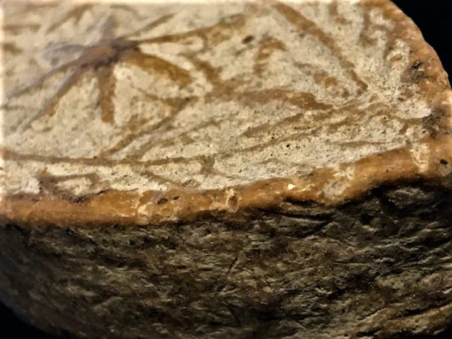 NADİR 1900 YILLAR  OSMANLI KİLİSEDE YAPILAN  KİLİSEYE YARDIM AMACLI TEBERRU SABUNU ÜZERİ GÖZ NAZAR TEMALI