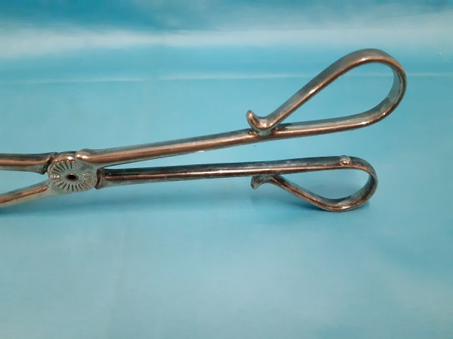 PASTA  KEKKURABİYE SERVİS GÜMÜŞ KAPLAMA SERVİS TUTUCU MAŞA 