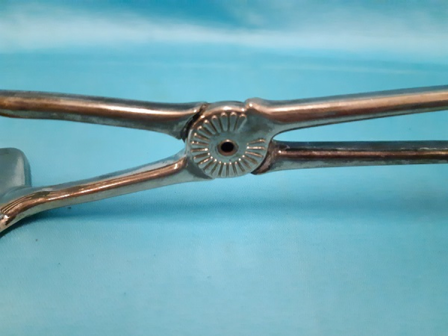 PASTA  KEKKURABİYE SERVİS GÜMÜŞ KAPLAMA SERVİS TUTUCU MAŞA 