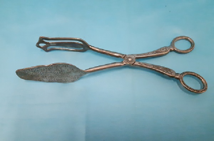 SILVERPLATE GÜMÜŞ KAPLAMA SERVİS  TUTUCU MAŞA