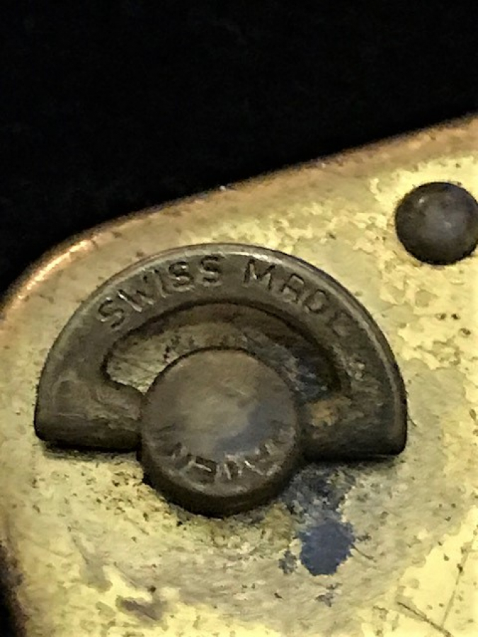 SWISSAIR REUGE STE CROİX SUISSE KURMALI MEKANİK LATERNA ANAHTARLIK