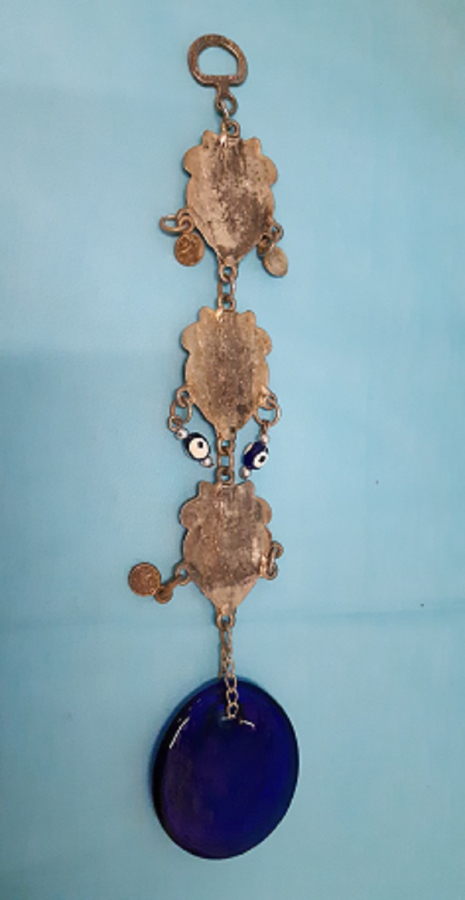 NAZARLIK ASILABİLİNEN SIRALI DİZİLMİŞ GÖZ BONCUK