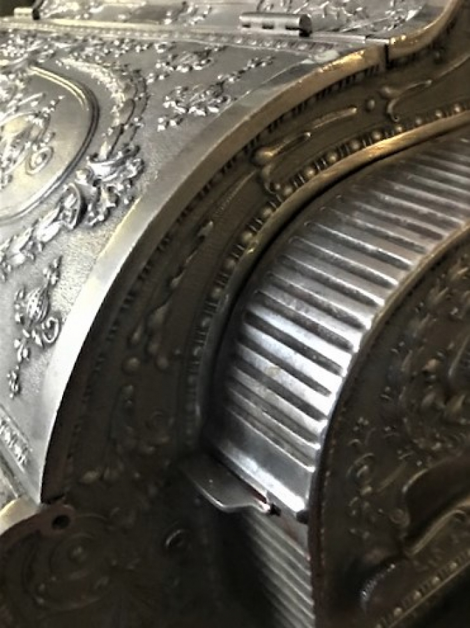 NATİONAL CASH REGİSTER MEKANİK YAZAR KASA 1800 YILLAR MEKANİK SERİ NO-1136197-336 